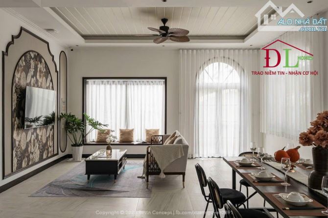 BIỆT THỰ PHONG CÁCH ĐÔNG DƯƠNG An Bình Đà Lạt 246M2 CHỈ 24,5 TỶ TL - 3