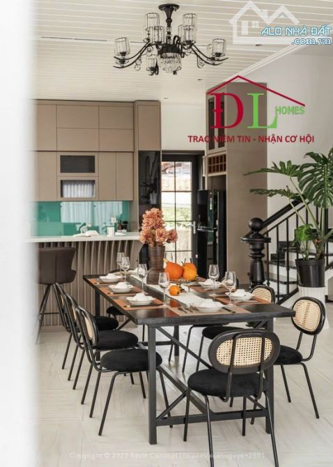 BIỆT THỰ PHONG CÁCH ĐÔNG DƯƠNG An Bình Đà Lạt 246M2 CHỈ 24,5 TỶ TL - 33