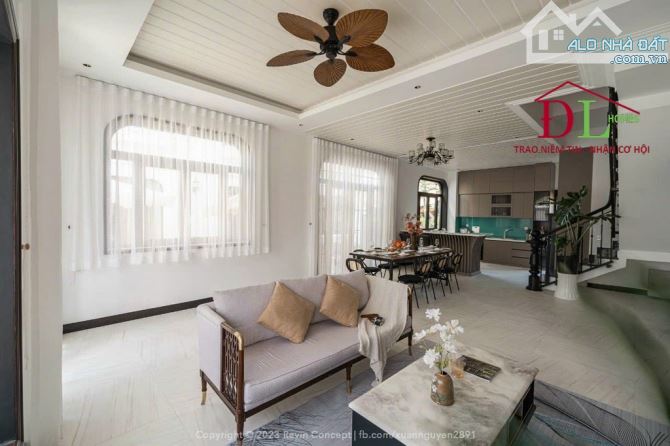 BIỆT THỰ PHONG CÁCH ĐÔNG DƯƠNG An Bình Đà Lạt 246M2 CHỈ 24,5 TỶ TL - 36