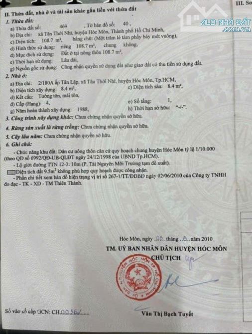 Cần tiền bán dãy trọ 5 phòng 850 TRIỆU ở Dương Công Khi Hóc Môn 5x22 108m2 Sổ riêng - 5