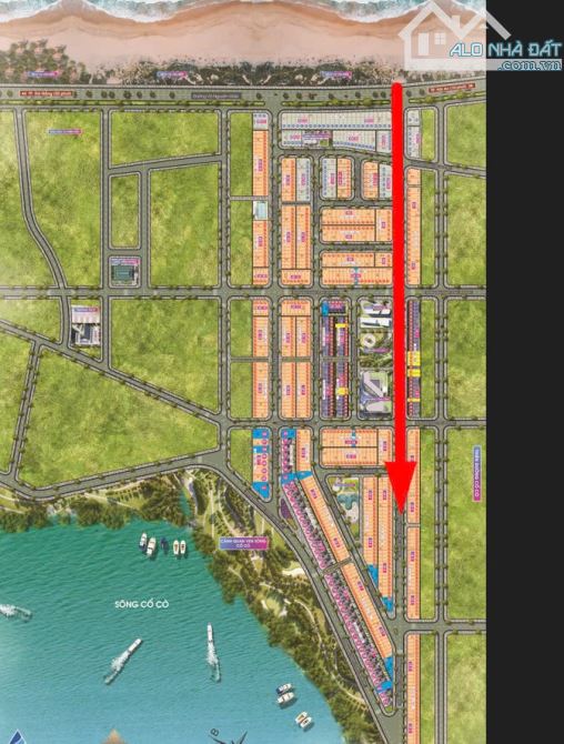 Chủ cần bán lô đất 2MT Ngọc Dương Riverside đường 10m trục chính thông biển