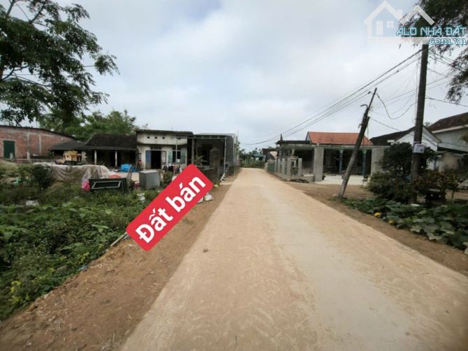 Đất tinh lo 10 kiệt bê tông 5m, Phú Lương, Phú Vang. Đường ô tô thông 2 đầu  Dt: 102m2 Giá