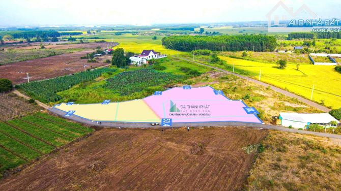 Bán đất vườn cạnh kcn Đất Đỏ. 1700m2 có 80m mặt tiền qh đất ở