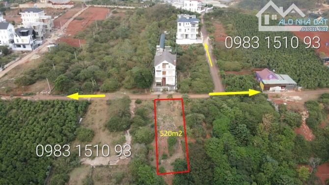 🌲Lô đất xây dựng 520m - Măng Lin - phường 7 - Đà Lạt🔥9 Tỷ 8