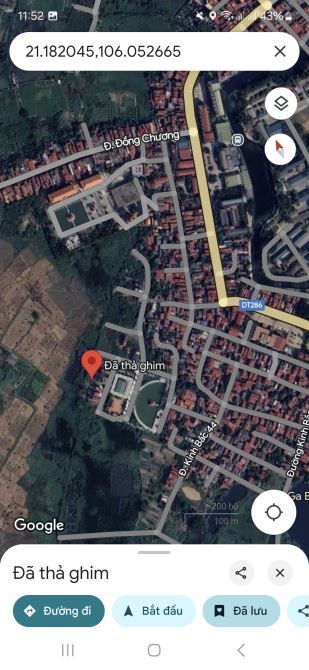Duy nhất lô áp góc mặt đường 27m đấu giá Niềm Xá TPBN