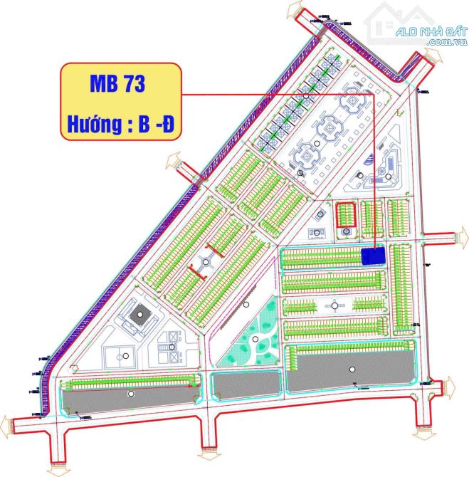 Bán lô đầu ve mb 73 phường Phú Sơn, Tp Thanh Hoá