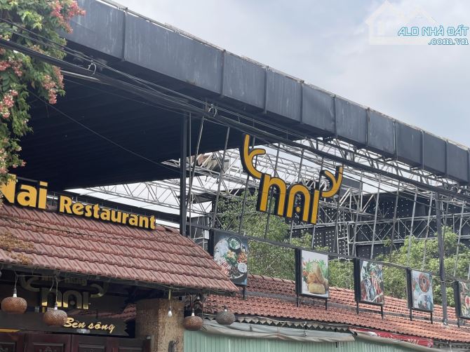 Nhà hàng bên sông Nai - 3 mặt tiền - sau lưng Gigamall