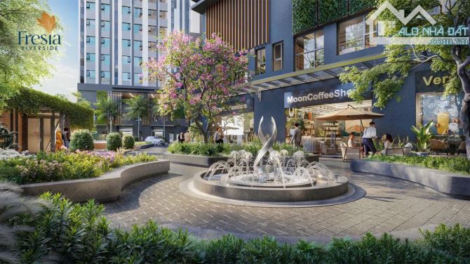 Booking 30tr/căn. Bán căn hộ Fresia Riversida mặt tiền Bùi Hửu Nghĩa, gần Aeon Mall. 1ty56