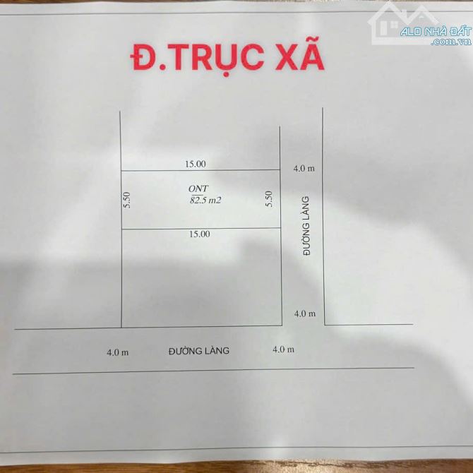 Hàng hiếm 82,5m2 full thổ cư tại phú nghĩa - 1