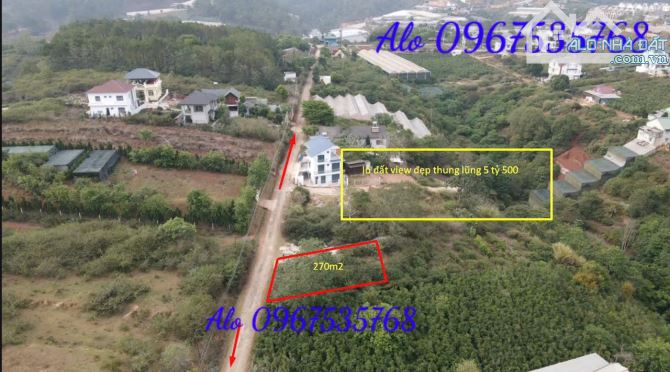 Bán lô đất mặt tiền MăngLin, p7, tp Đà Lạt. - 1