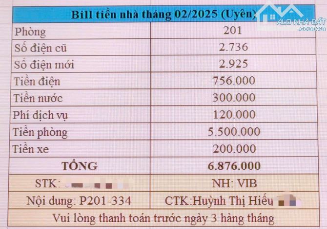 NHÀ NGAY CHỢ GÒ VẤP 10 PHÒNG CHO THUÊ - DOANH THU 60 TRIỆU/THÁNG - GIÁ 7.6T - 2