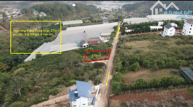CẦN BÁN LÔ ĐẤT NGHỈ DƯỠNG HAI MẶT TIỀN TẠI MĂNG LIN- PHƯỜNG 7 – TP.ĐÀ LẠT - 2