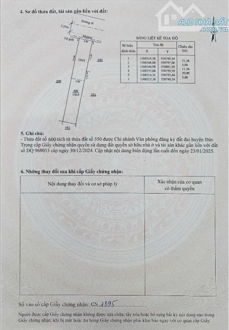 Bán nhanh lô đất nền giá chỉ 800 triệu, thuộc Bình Thạnh, Đức Trọng. gần sân bay. - 2