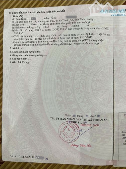 Bán dãy trọ 10.9x36.5m, hẻm ĐT.743 p. An Phú gần Vòng Xoay An Phú, thu 22tr/th - 2