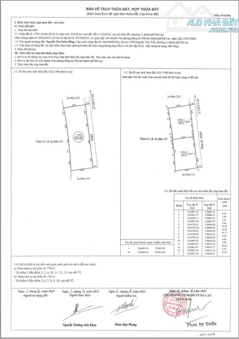 bán lô đất măng lin giá đầu tư chỉ 15 triệu m2 phường 7 đà lạt - 3