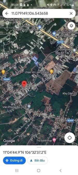 Cần bán gấp lô đất đường cháo vịt Liên Thành An Tây Bến Cát 6x70, giá 3.3 tỷ - 3