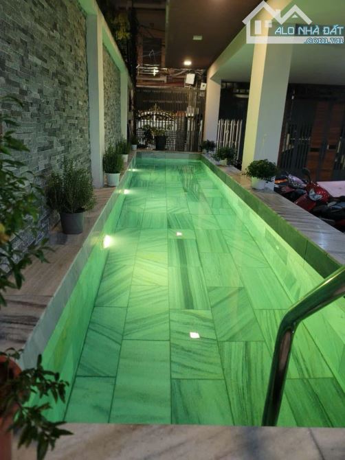 Bán gấp nhà Toà căn hộ MT Sát Võ Văn Kiệt,Sơn Trà, 310m2, 5 tầng, Ngang 10m,11phòng,Hồ Bơi - 4