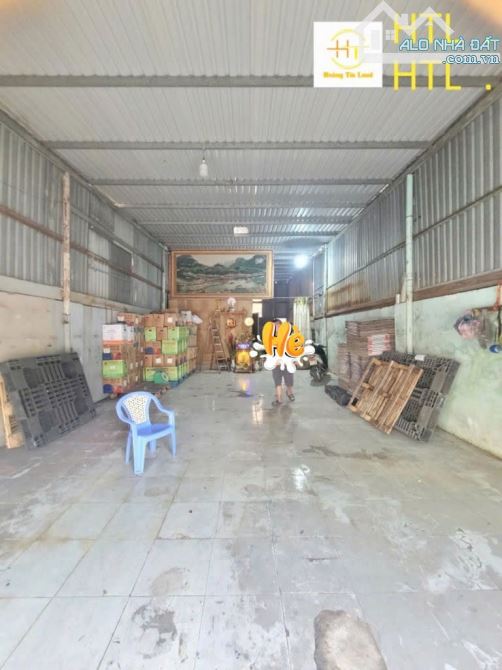 📌2.85 tỷ📌 Bán đất đang cho thuê làm kho xưởng KDC Hố Lang p. Tân Bình Dĩ An 118m2 - 5