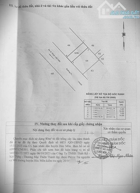 Bán nhanh Căn nhà Tiền Lân 11 Bà Điểm Hóc Môn 80m2 sổ hồng riêng Sẵn 760triệu  Bao Phí - 6