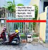 Bán nền nở hậu diện tích rộng thổ cư 100% giá dưới 3 tỷ