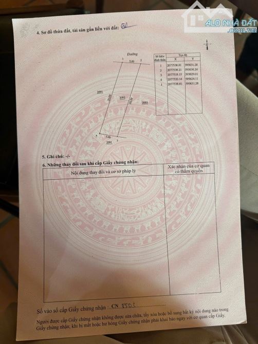 Mở bán lô đất xóm 9 , Nghi Trung , Nghi Lộc cách đường quốc lộ 48E 200m