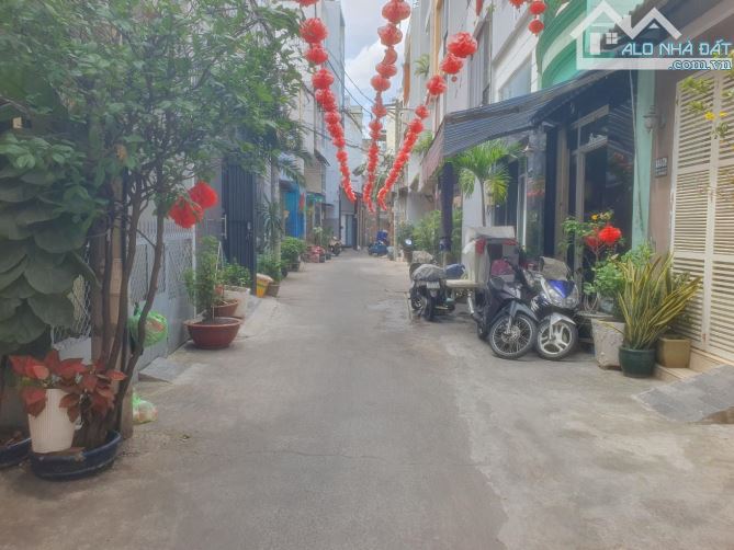NHÀ HXH, HOÀNG HOA THÁM THÔNG NGUYỄN VĂN ĐẬU, P5 BT,(6x15,4) 2 LẦU 5PN GIÁ 11 TỶ 600TL.