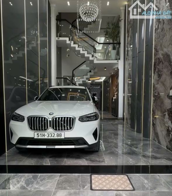 Nhà phố 5 lầu đẹp lung linh 80m2 Quang Trung xe hơi đậu nhà T.máy view Mercedes 13 tỷ hơn