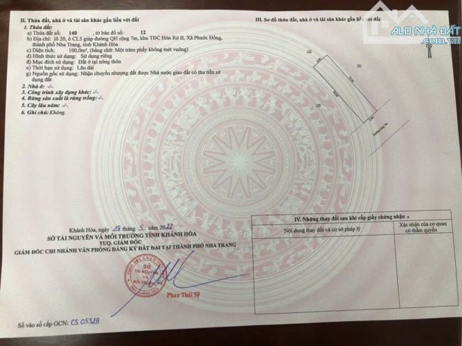 Đất TĐC Hòn rớ 2,xã phước đồng ,nha trang phía sông còn  lô giá TỐT ĐẦU TƯ - 2