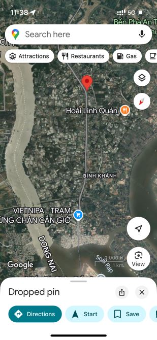 Bán lô đất mặt tiền đường Rừng Sác, Xã Bình Khánh, Cần Giờ - 3