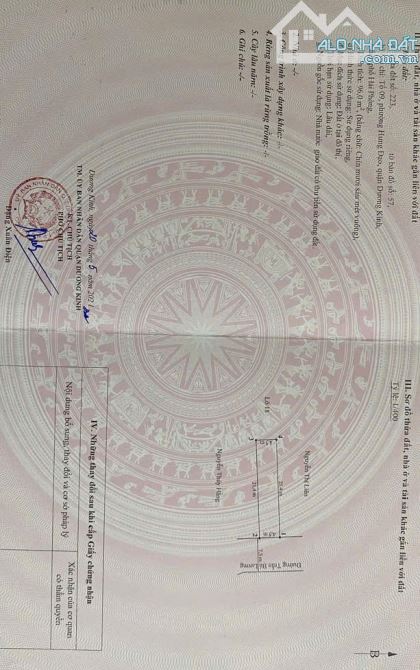 🆘🆘🆘Đất mặt đường Trần Bá Lương, Hưng Đạo, Dương Kinh, Hải Phòng 96m - 4