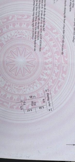 cc cần bán 48,8m đát full tại xã tân tiến đường ô tô thông giá nhỉnh nhẹ tỷ