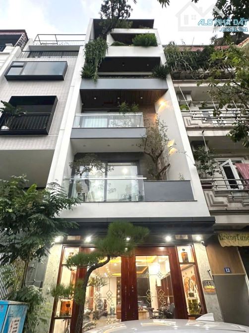 Số 1 TĐC Giang Biên, Phạm khắc quảng, 6 tầng thang máy dân xây, 80m2 - MT 5M