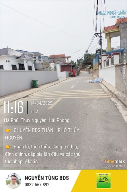 Bán đất trục đường liên thôn phường Hòa Bình