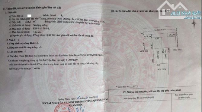 MẶT TIỀN LẠC LONG QUÂN - CẠNH TRƯỜNG VĂN THANH TÙNG