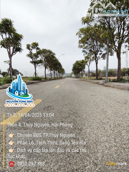 Bán lô đất 75m2 khu đô thị xanh Tân Quang Minh