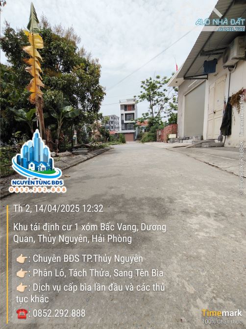 Bán 81m2 đất phân lô Bấc Vang, Dương Quan giá đầu tư