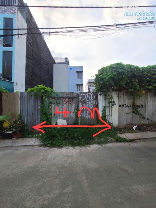 Bán Đất Hồ Học Lãm,GPXD 4 Tầng,An Lạc,Mặt Tiền Đường Nhựa 8M Có Lề,4x18,Nhỉnh 4 Tỷ(BT63)