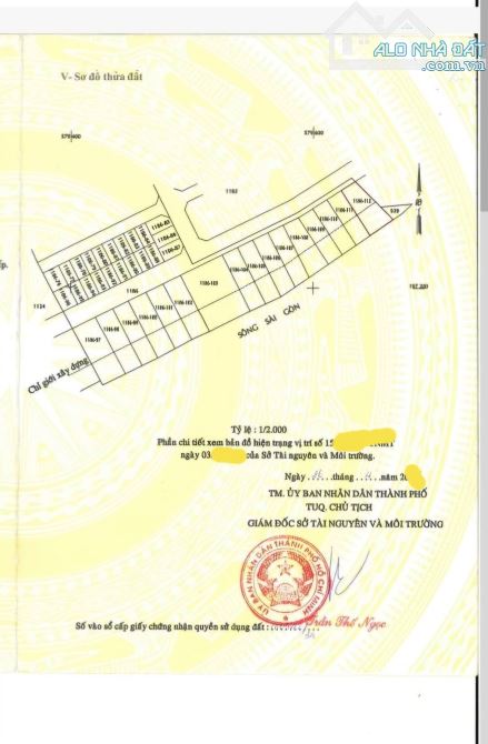 Bán đất mặt tiền đường sông sài gòn, Thủ đức, hcm.