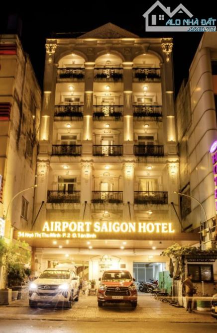 Siêu khách sạn B12 Bạch Đằng, P.2, Tân Bình - 144m2 (9 x 16) - Hầm 7 Tầng - 31P - 47 Tỷ