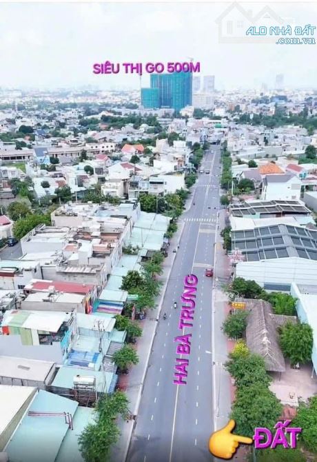 Bán Gấp Đất Mặt Tiền Kinh Doanh 5x18.5 Hai Bà Trưng Mới Dĩ An