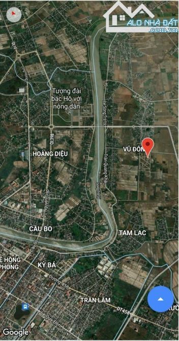 Bán đất tại khu quy hoạch dân cư, TĐC Vũ Đông TP Thái Bình - 1