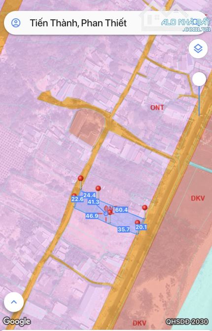 💥Bán lô đất đẹp mặt tiền đường Lạc Long Quân - xã Tiến Thành - TP Phan Thiết - 2
