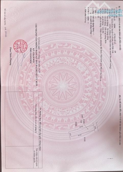 407#BÁN 7 LÔ ĐẤT THỔ CƯ GIÁ CHỈ 550 TRIỆU/LÔ – SỔ HỒNG RIÊNG – EA KTUR, CƯ KUIN] - 1