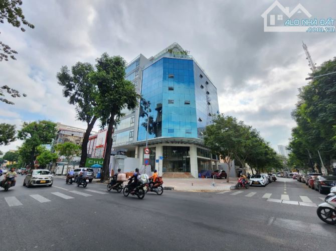 BÁN TÒA NHÀ MỚI XÂY – MẶT TIỀN NGUYỄN TRÃI – TRUNG TÂM QUẬN 1 DT: 15x30 KC: 2 hầm 10 Tầng - 1