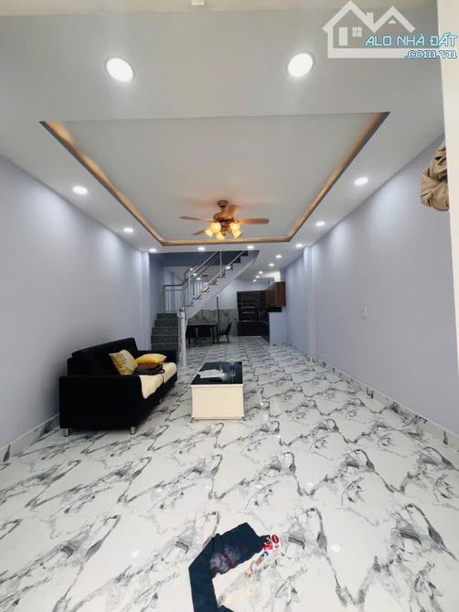 Nhà mới, 2 tầng, 2 phòng ngủ, hẻm xe hơi Huỳnh Tấn Phát gần cầu Phú Mỹ, 4.3 x 16 - 1