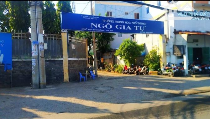 NHÀ MẶT TIỀN Ở VÀ KINH DOANH -  SÁT TRƯỜNG HỌC  NGÔ GIA TỰ - QUẬN 8 - 85M2 - GIÁ 5 TỶ HƠN - 1