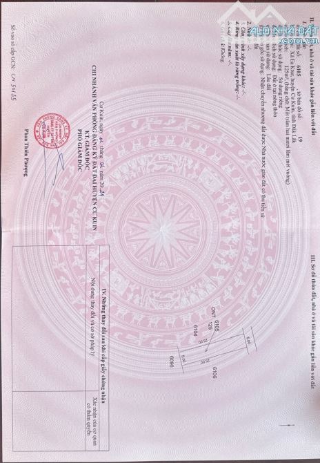 407#BÁN 7 LÔ ĐẤT THỔ CƯ GIÁ CHỈ 550 TRIỆU/LÔ – SỔ HỒNG RIÊNG – EA KTUR, CƯ KUIN] - 2