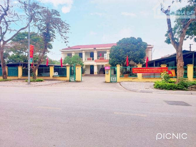 Bán đất,liên hà,đông anh,đường trước đất 6m,ô tô thông,DT 56m2,MT4m - 2