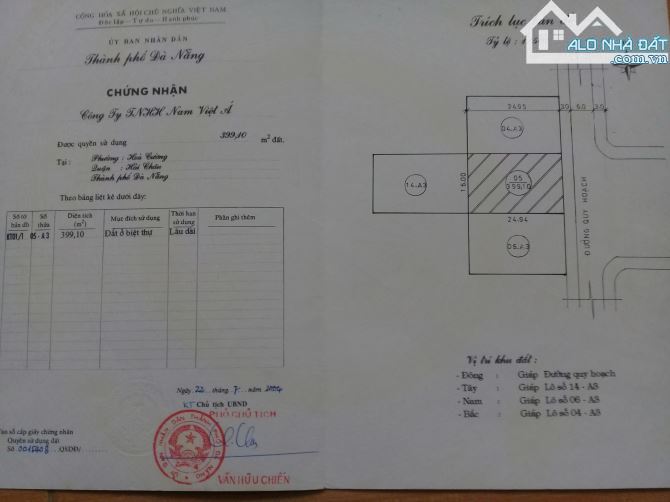 Bán đất biệt thự Khu Đảo Xanh, tọa lạc quận Hải Châu, TP Đà Nẵng ✔️ 399m2✔️Giá 60 tỷ - 2