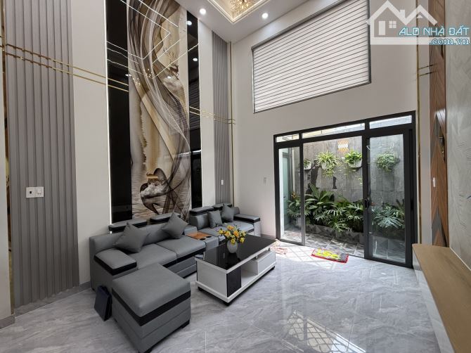Nhà mới 4 tầng Kinh Dương Vương- hẻm 7m sổ đẹp. - 2